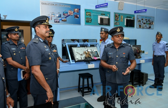 Commander’s Inspection of SLAF Base Ratmalana