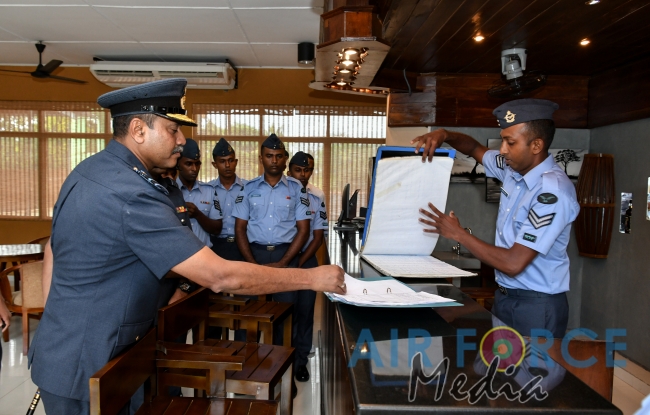 Commander’s Inspection of SLAF Base Ratmalana