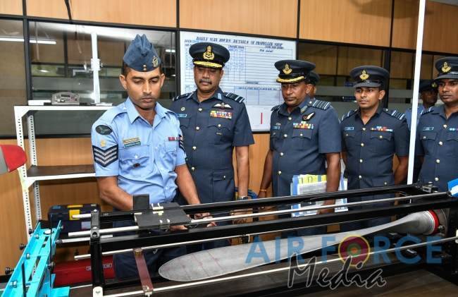 Commander’s Inspection of SLAF Base Ratmalana