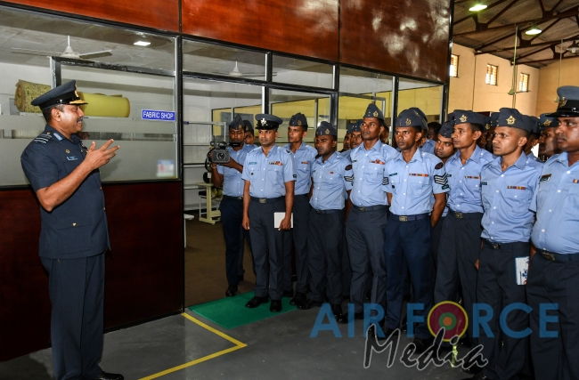 Commander’s Inspection of SLAF Base Ratmalana