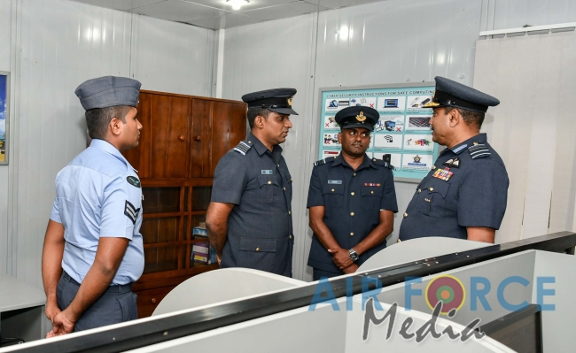 Commander’s Inspection of SLAF Base Ratmalana