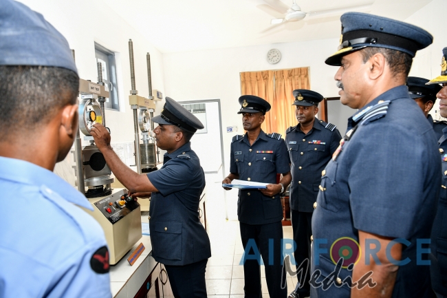 Commander’s Inspection of SLAF Base Ratmalana