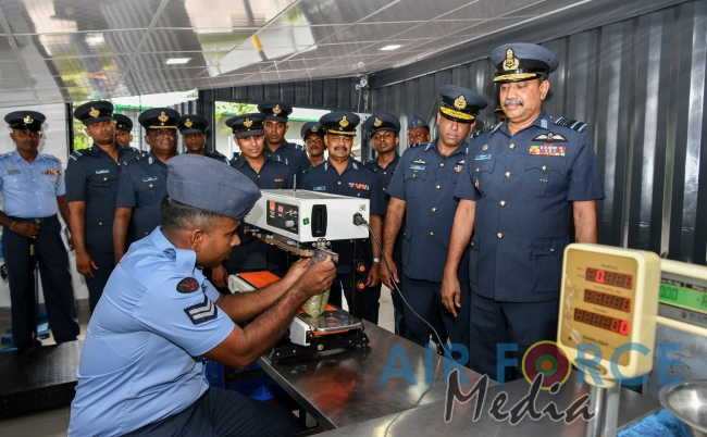 Commander’s Inspection of SLAF Base Ratmalana