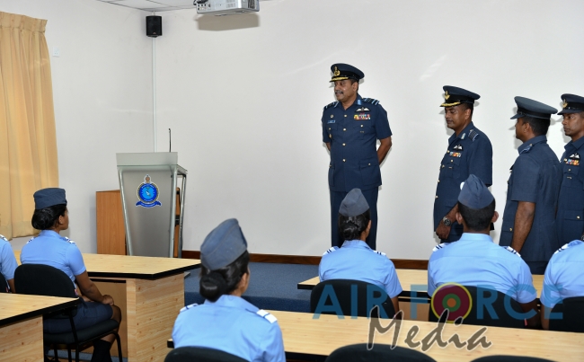 Commander’s Inspection of SLAF Base Ratmalana