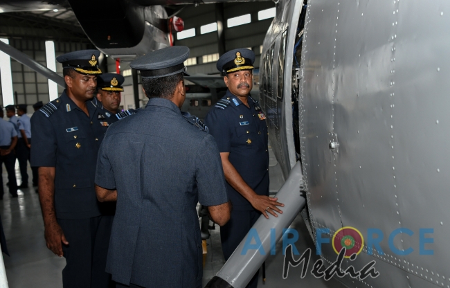 Commander’s Inspection of SLAF Base Ratmalana