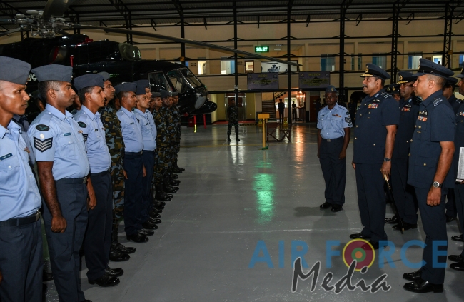 Commander’s Inspection of SLAF Base Ratmalana