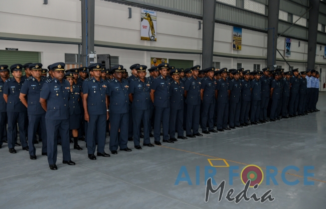 Commander’s Inspection of SLAF Base Ratmalana