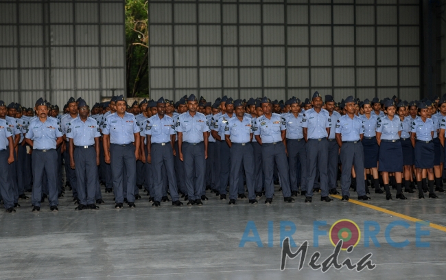 Commander’s Inspection of SLAF Base Ratmalana