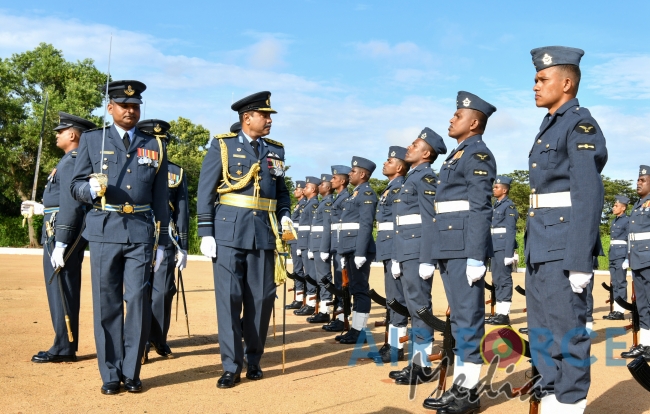 Commander’s Inspection of SLAF Base Ratmalana