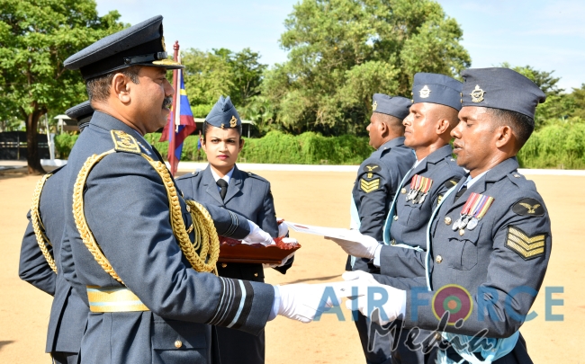 Commander’s Inspection of SLAF Base Ratmalana