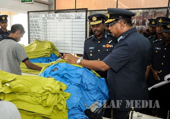 Annual AOC’s
Inspection at SLAF Station Sigiriya