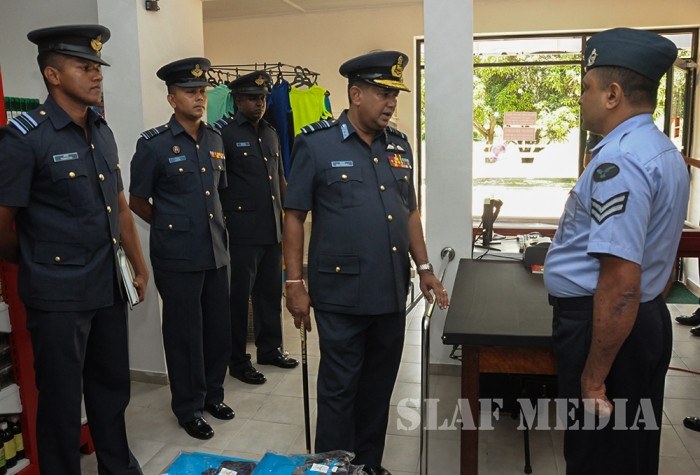 Annual AOC’s
Inspection at SLAF Station Sigiriya
