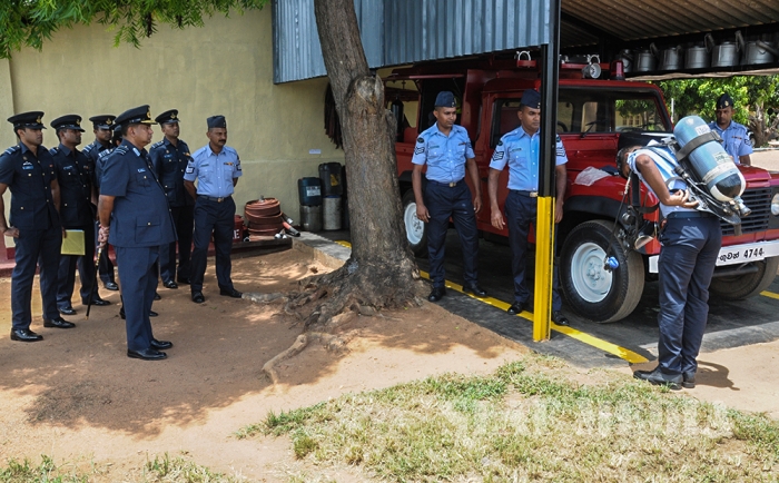 Annual AOC’s
Inspection at SLAF Station Sigiriya