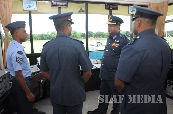 Annual AOC’s
Inspection at SLAF Station Sigiriya