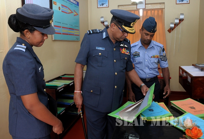 Annual AOC’s
Inspection at SLAF Station Sigiriya
