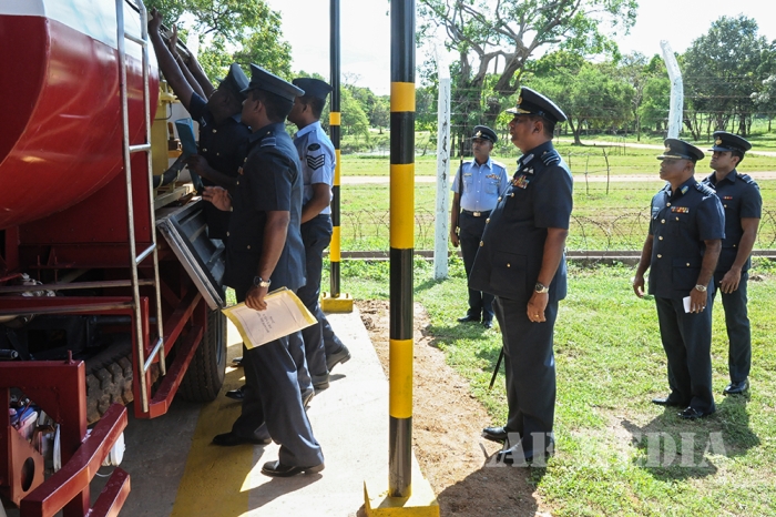Annual AOC’s
Inspection at SLAF Station Sigiriya