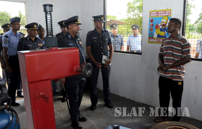 Annual AOC’s
Inspection at SLAF Station Sigiriya