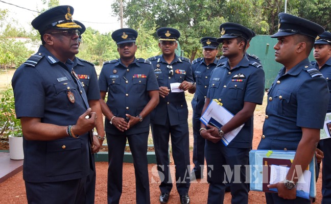 Commander’s Inspection of SLAF Station Sigiriya