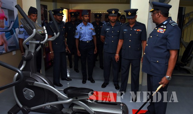 Commander’s Inspection of SLAF Station Sigiriya