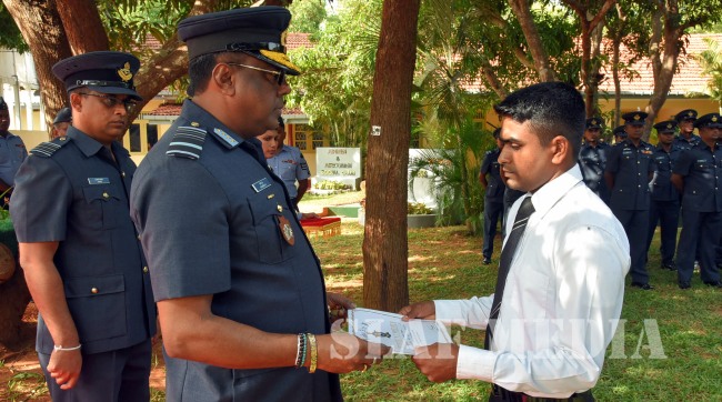 Commander’s Inspection of SLAF Station Sigiriya