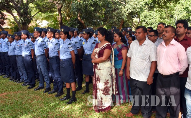 Commander’s Inspection of SLAF Station Sigiriya