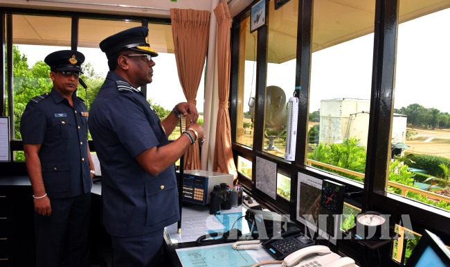 Commander’s Inspection of SLAF Station Sigiriya