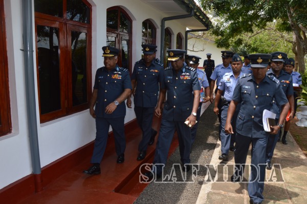Annual AOC's Inspection At Slaf Base Vavuniya