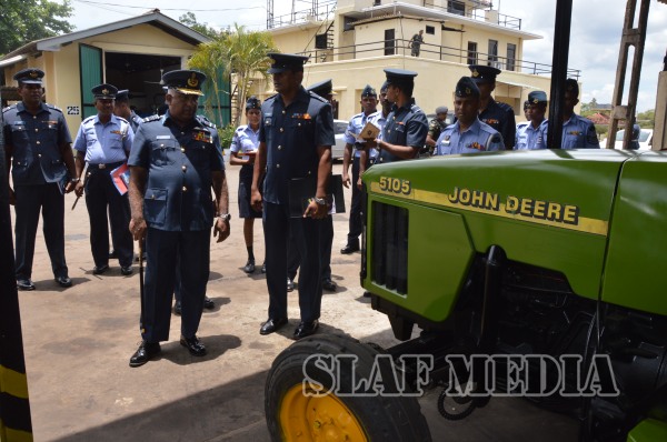 Annual AOC's Inspection At Slaf Base Vavuniya