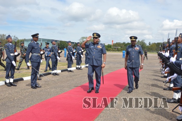 Annual AOC's Inspection At Slaf Base Vavuniya
