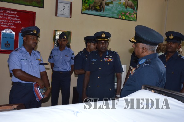 Annual AOC's Inspection At Slaf Base Vavuniya