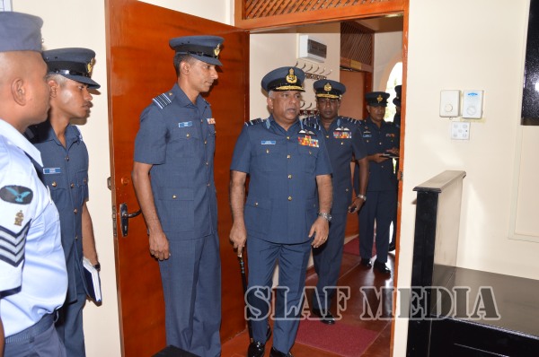 Annual AOC's Inspection At Slaf Base Vavuniya