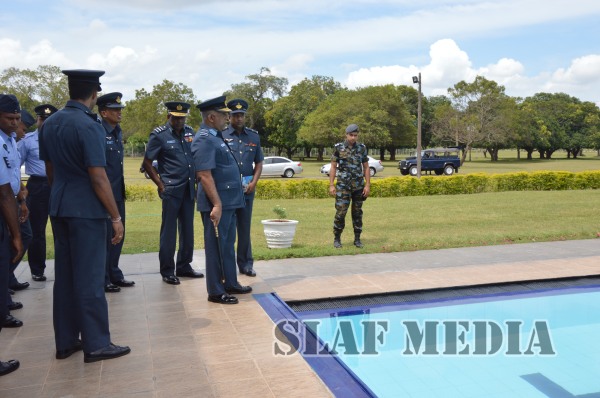 Annual AOC's Inspection At Slaf Base Vavuniya