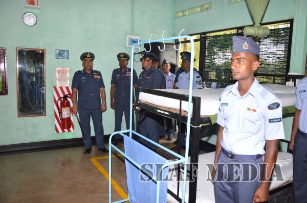 Annual AOC's Inspection At Slaf Base Vavuniya