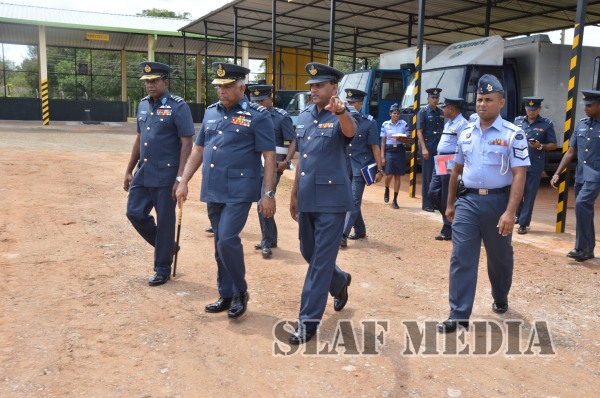Annual AOC's Inspection At Slaf Base Vavuniya