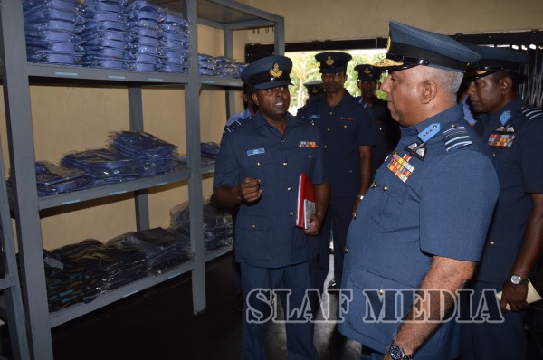Annual AOC's Inspection At Slaf Base Vavuniya