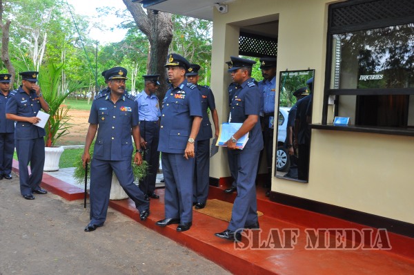 AOC's
Inspection at SLAF Station Weerawila
