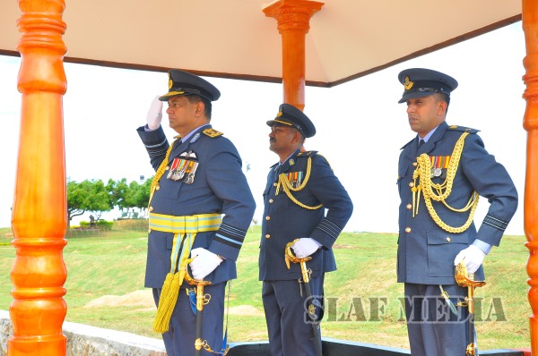 AOC's
Inspection at SLAF Station Weerawila