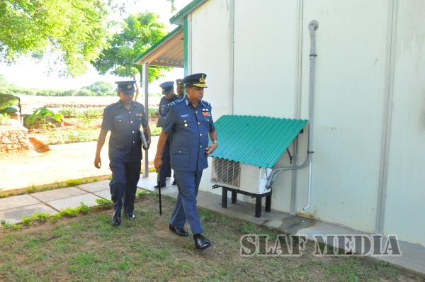 AOC's
Inspection at SLAF Station Weerawila