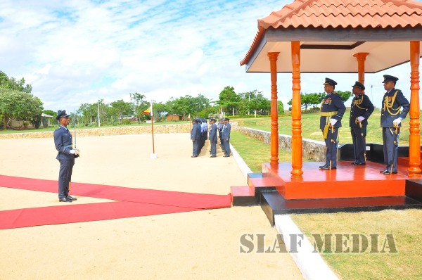 AOC's
Inspection at SLAF Station Weerawila