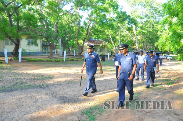 AOC's
Inspection at SLAF Station Weerawila
