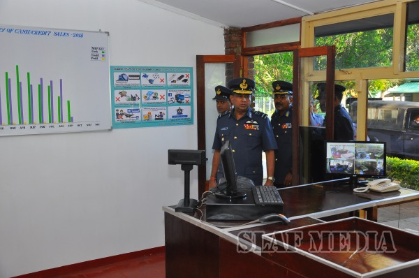 AOC's
Inspection at SLAF Station Weerawila
