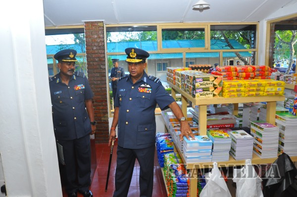 AOC's
Inspection at SLAF Station Weerawila