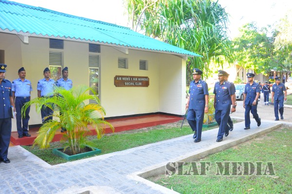 AOC's
Inspection at SLAF Station Weerawila