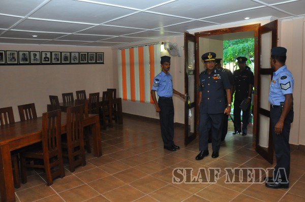 AOC's
Inspection at SLAF Station Weerawila