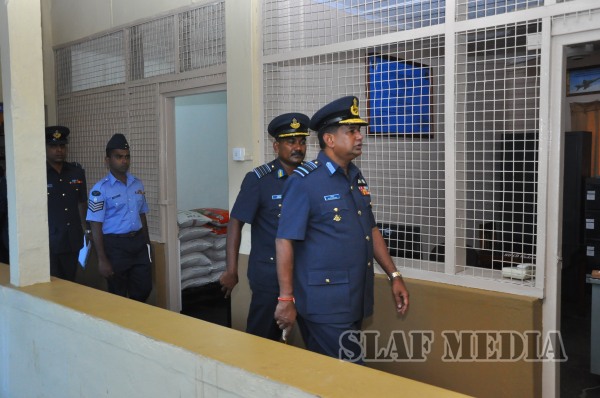 AOC's
Inspection at SLAF Station Weerawila