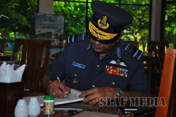 AOC's
Inspection at SLAF Station Weerawila