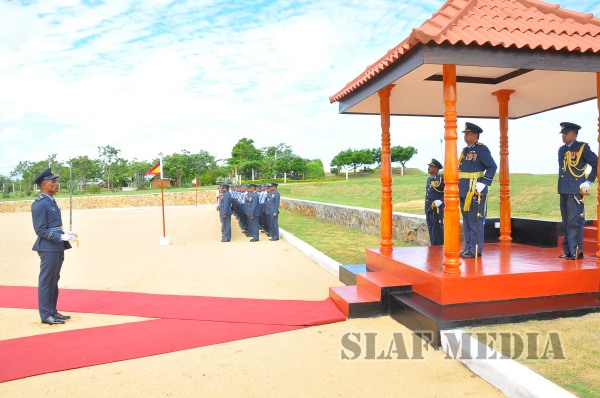 AOC's
Inspection at SLAF Station Weerawila
