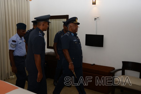 AOCs Inspection at SLAF Station Weerawila