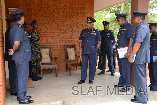 AOCs Inspection at SLAF Station Weerawila
