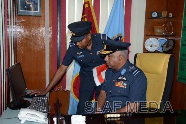 AOCs Inspection at SLAF Station Weerawila